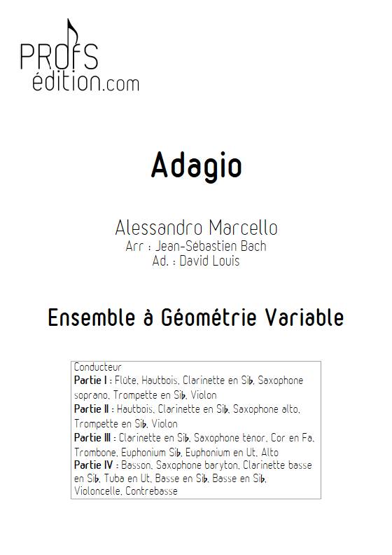 Adagio - Ensemble Variable - MARCELLO A. - front page