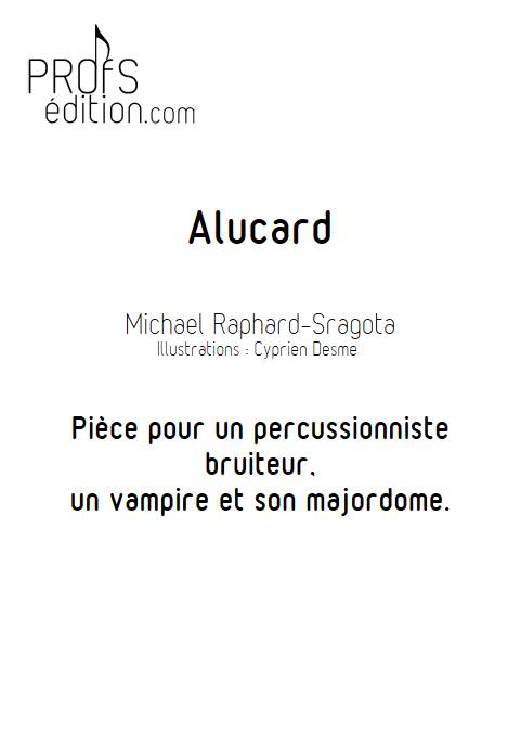 Alucard - Ensemble de percussions - RAPHARD M. - front page
