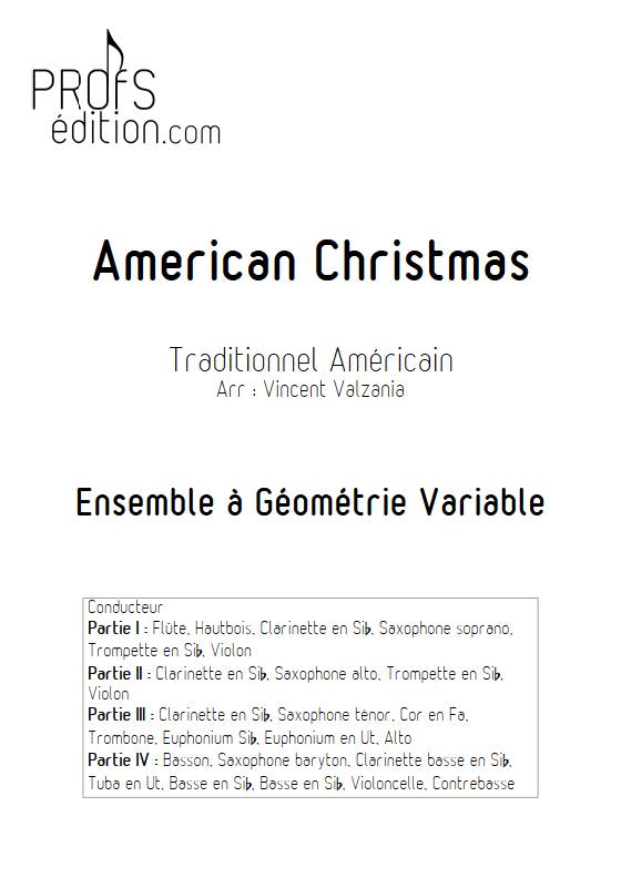 American Christmas - Ensemble Variable - TRADITIONNEL AMERICAIN - front page