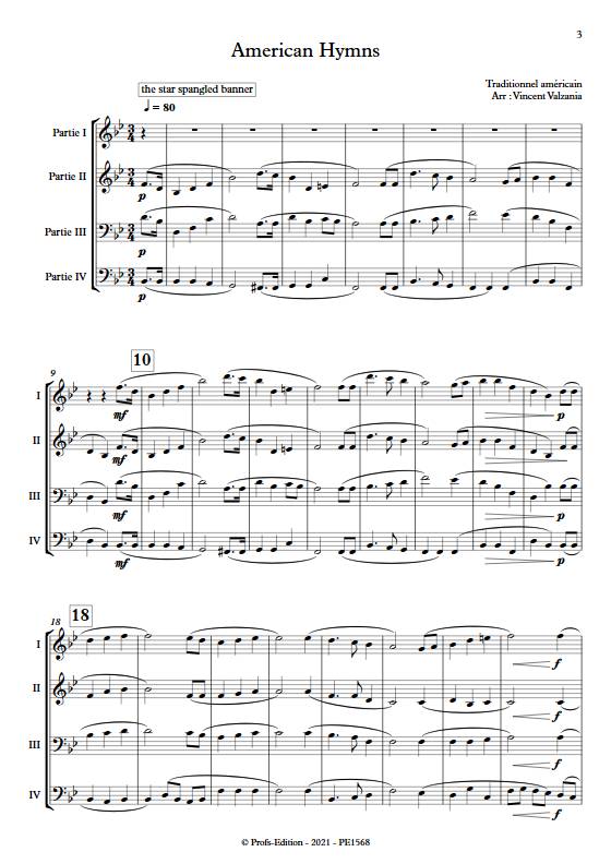 American Hymns - Ensemble Variable - TRADITIONNEL AMERICAIN - app.scorescoreTitle
