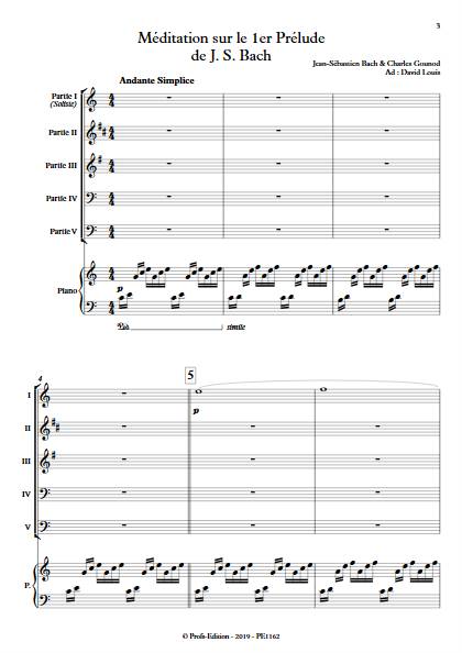 Ave Maria - Ensemble Variable - BACH GOUNOD - app.scorescoreTitle
