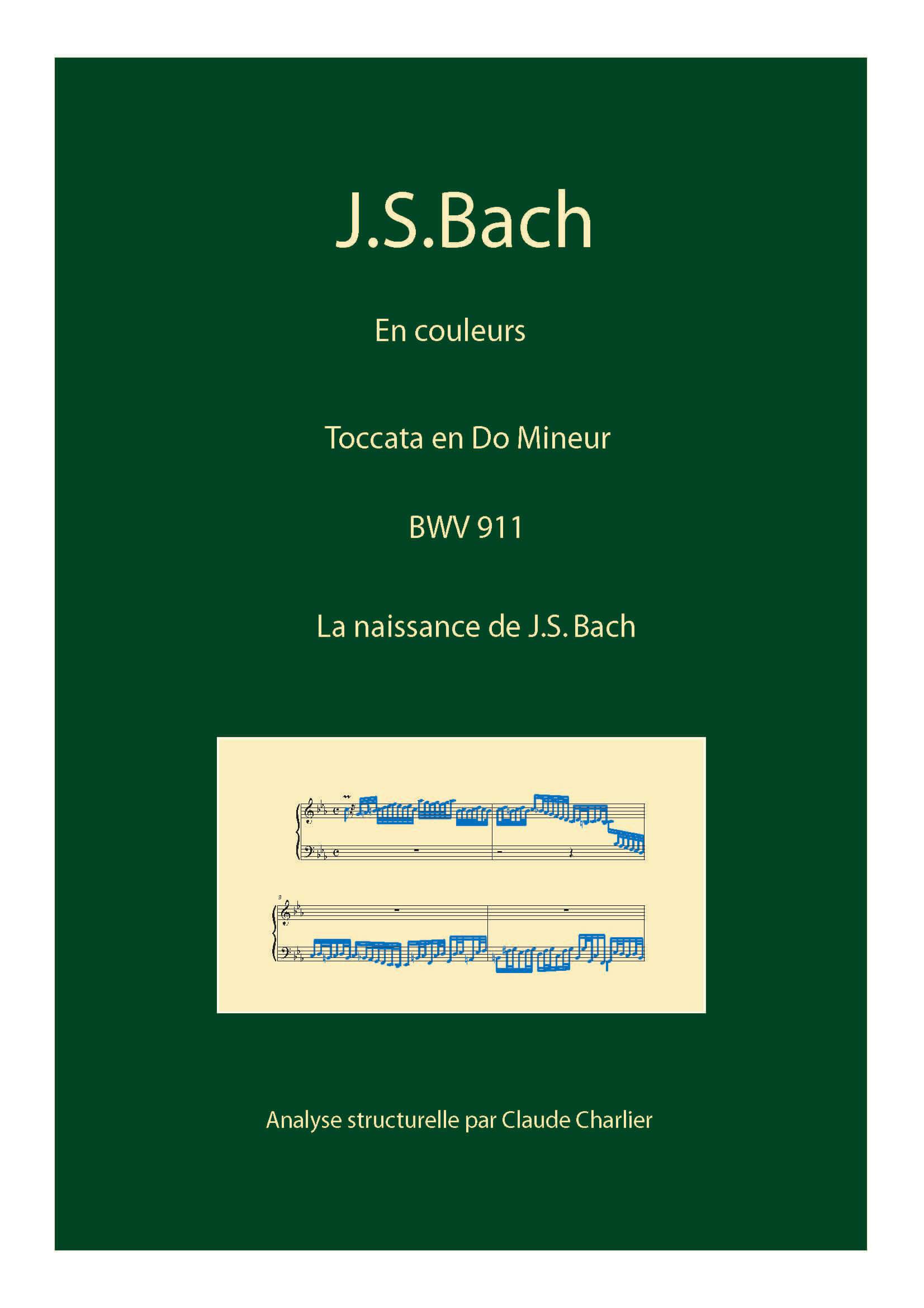 Toccata BWV 911 - Analyse Musicale - CHARLIER C. - front page