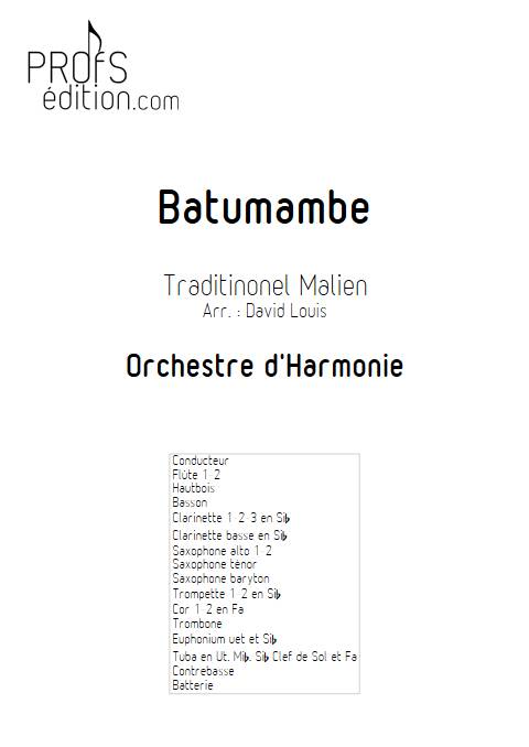 Batumambe - Orchestre d'harmonie - TRADITIONNEL MALIEN - front page