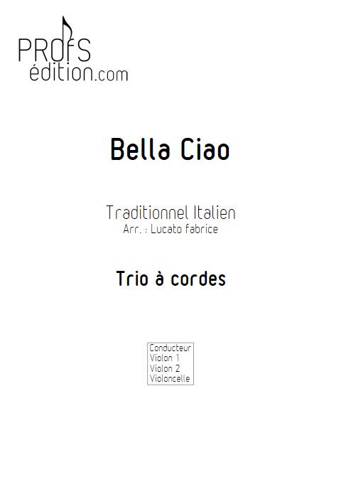 Bella Ciao - Trio Cordes - TRADITIONNEL ITALIEN - front page