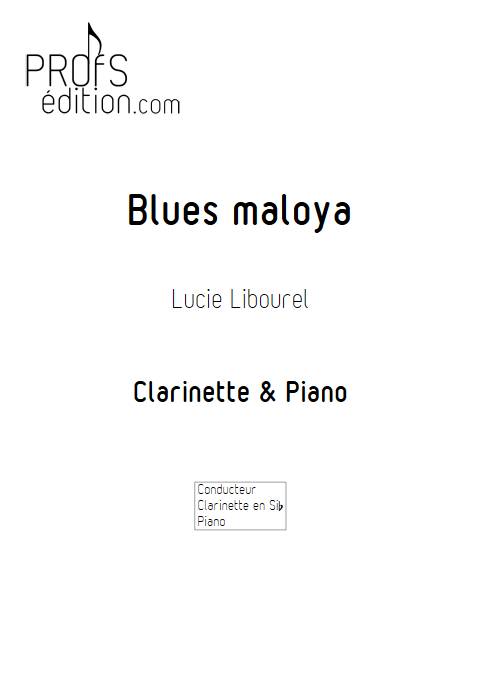 Blues maloya - Clarinette Piano - LIBOUREL L. - front page