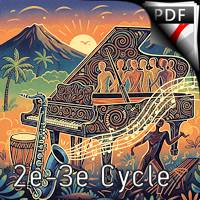 Blues maloya II - Saxophone & piano - LIBOUREL L.