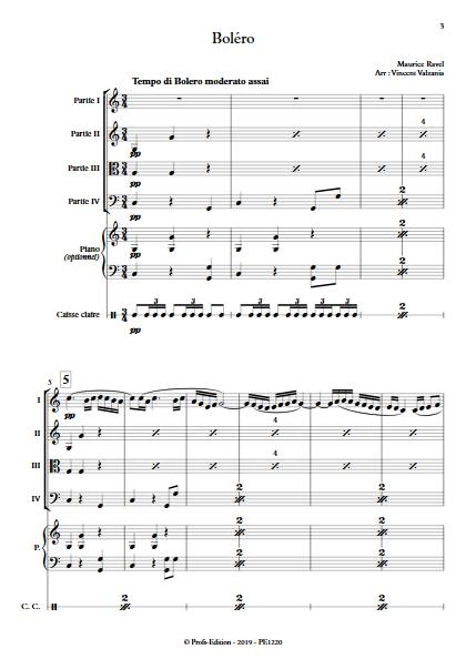 Boléro - Ensemble Variable - RAVEL M. - app.scorescoreTitle