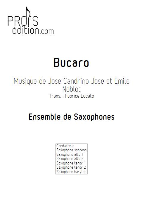 Bucaro - Ensemble de saxophones - NOBLOT E. - front page