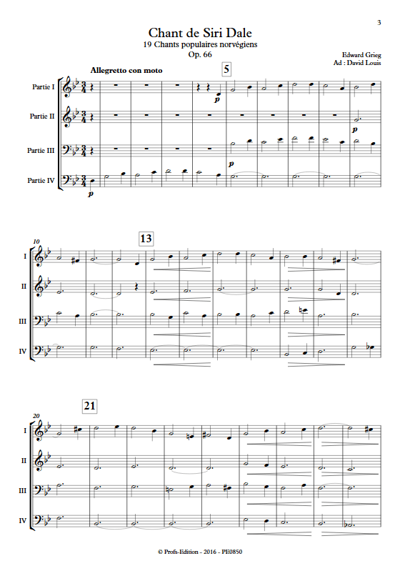 Chant de Siri Dale - Ensemble à Géométrie Variable - GRIEG E. - app.scorescoreTitle