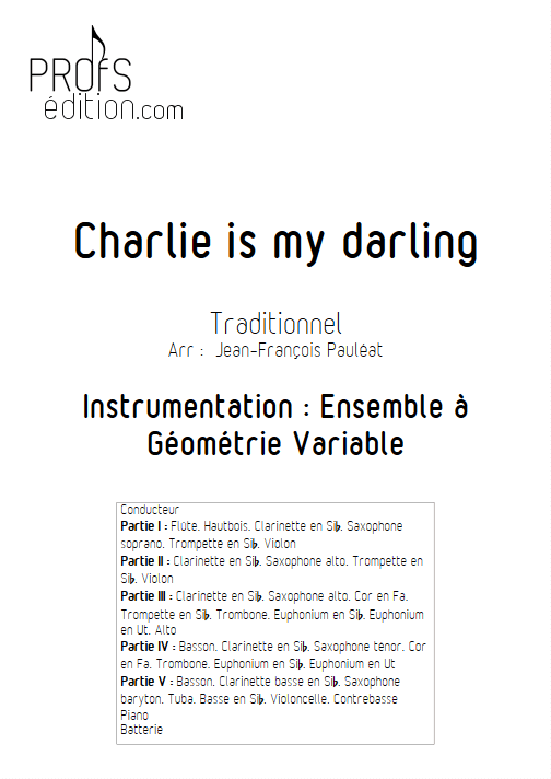 Charlie is my darling - Ensemble à Géométrie Variable - TRAD. IRLANDAIS - front page