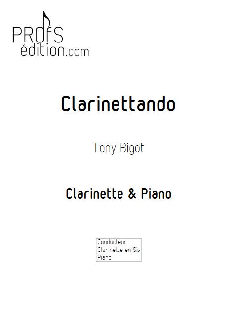 Clarinettando - Clarinette & Piano - BIGOT T. - front page