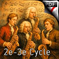 Concerto No 1 BWV1041 Allegro - Quatuor de Saxophones - BACH J.S.
