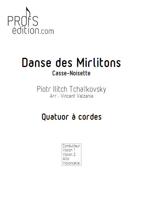 Danse des mirlitons - Quatuor à Cordes - TCHAIKOVSKY P. I. - front page