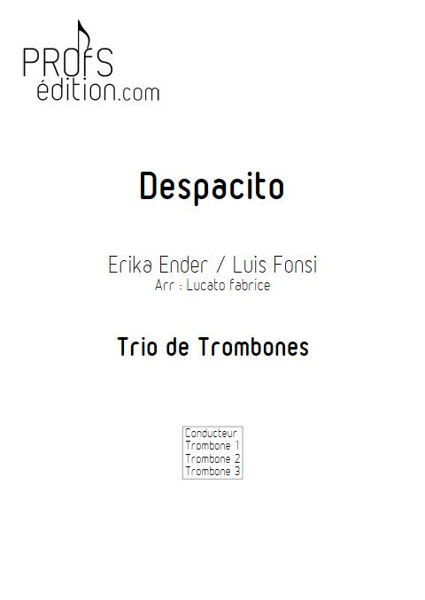 Despacito - Trio de Trombones - FONSI L. - front page