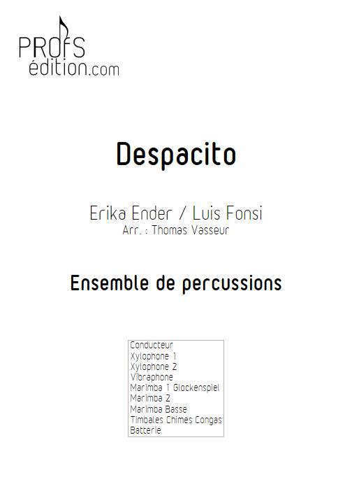 Despacito - Ensemble de percussions - FONSI L. - front page