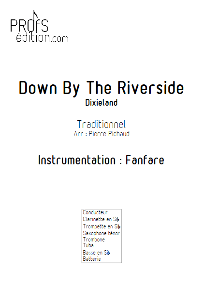 Down by the riverside- Fanfare - TRADITIONNEL - front page