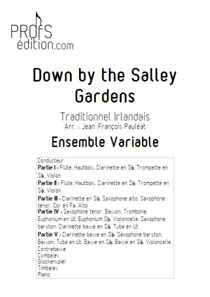 Down by the Salley Gardens - Ensemble Variable - TRADITIONNEL IRLANDAIS - front page