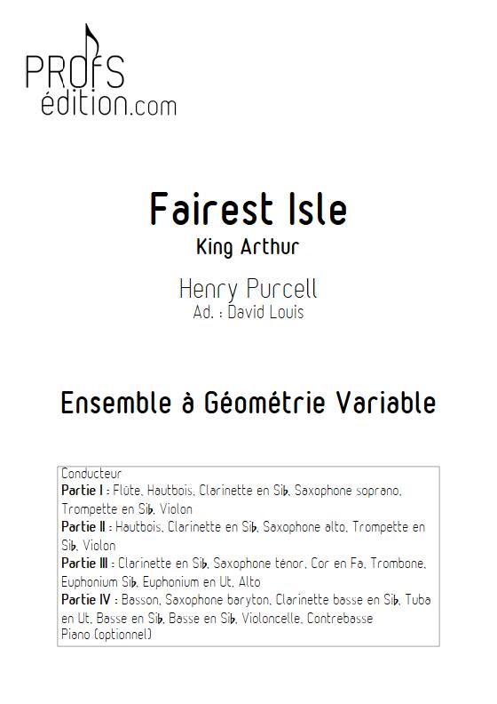 Fairest Isle - Ensemble Variable - PURCELL H. - front page