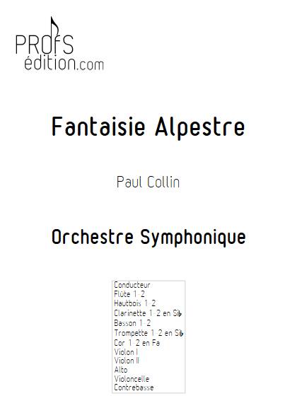 Fantaisie Alpestre - Orchestre Symphonique - COLLIN P. - front page