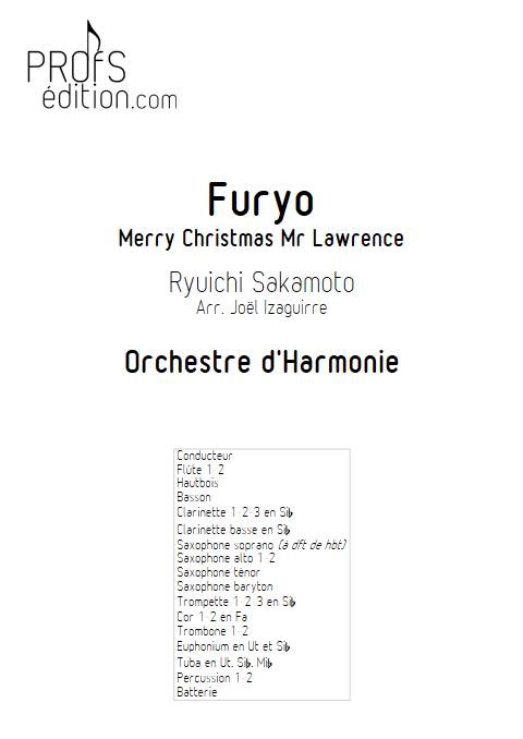 Furyo - Orchestre d'Harmonie - SAKAMOTO R. - front page