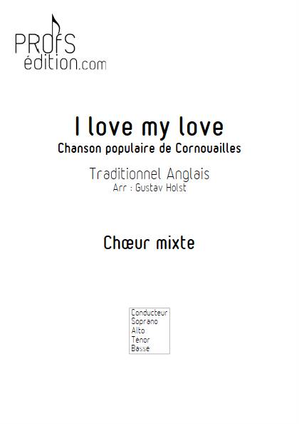 I love my love - Chœur mixte - TRADITIONNEL ANGLAIS - front page