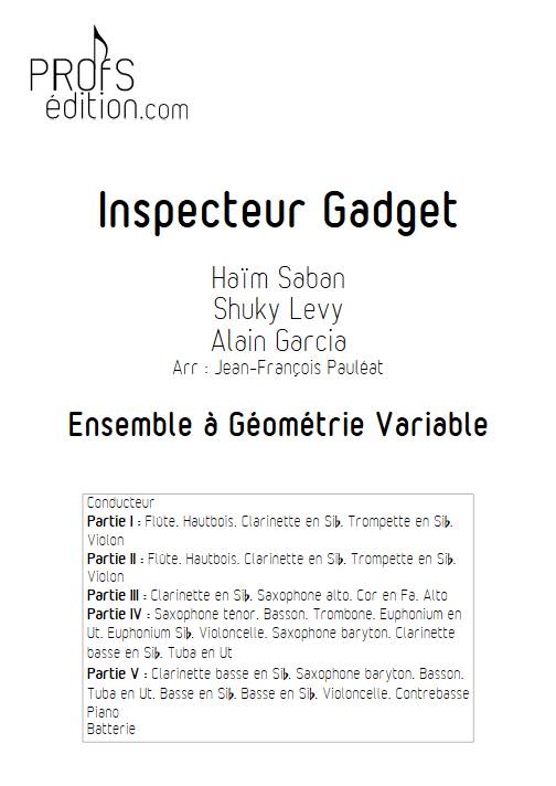 inspecteur Gadget - Ensemble Variable - SABAN H. - front page