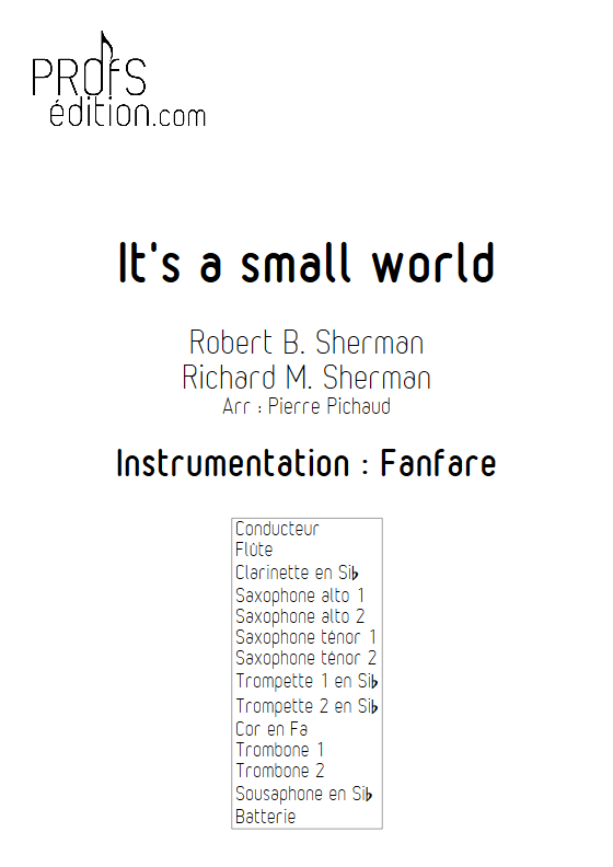It's a small world - Fanfare - SHERMAN - front page
