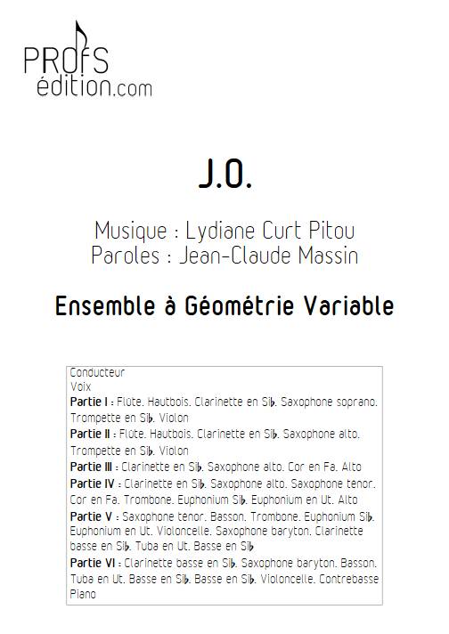 J.O. - Ensemble Variabla - CURT PITOU L. - front page