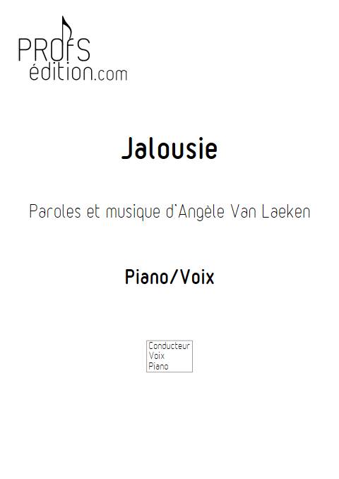 Jalousie - Piano Voix - ANGELE - front page