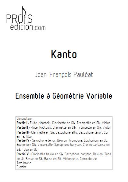 Kanto - Ensemble Variable - PAULEAT J-F - front page