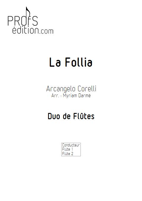 La Follia - Duo de Flûtes - CORELLI A. - front page