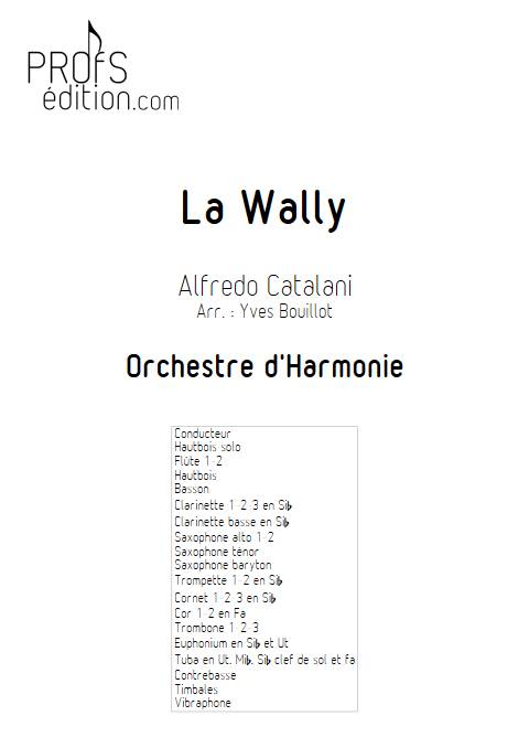 La Wally - Orchestre d'harmonie - CATALANI A. - front page