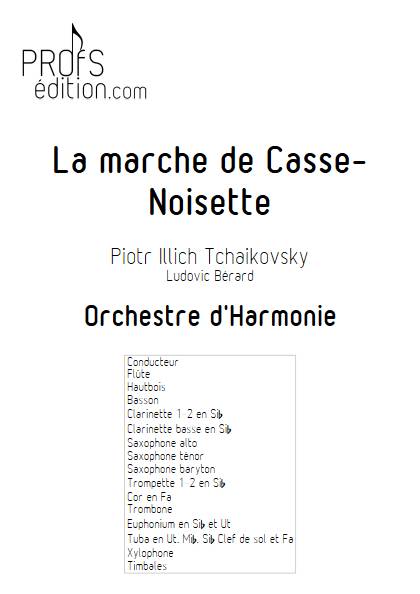 La marche de Casse-Noisette - Orchestre d'Harmonie - TCHAIKOVSKY P. I. - front page