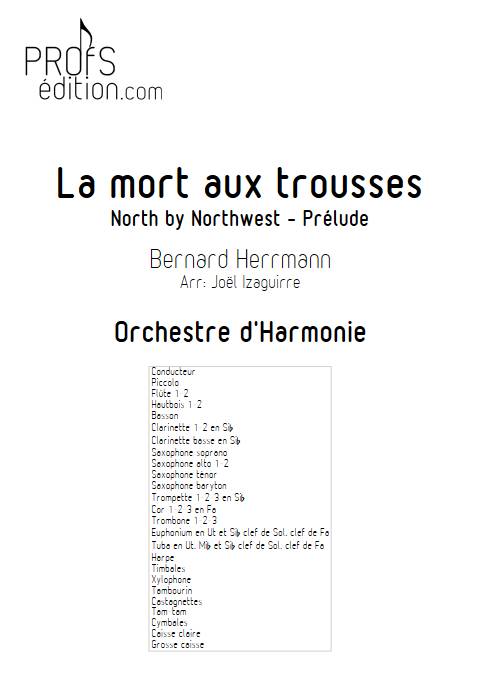 La mort aux trousses - Orchestre d'Harmonie - HERRMANN B. - front page