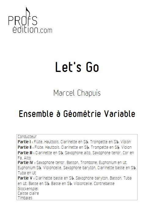 Let's go - Ensemble Variable - CHAPUIS M. - front page