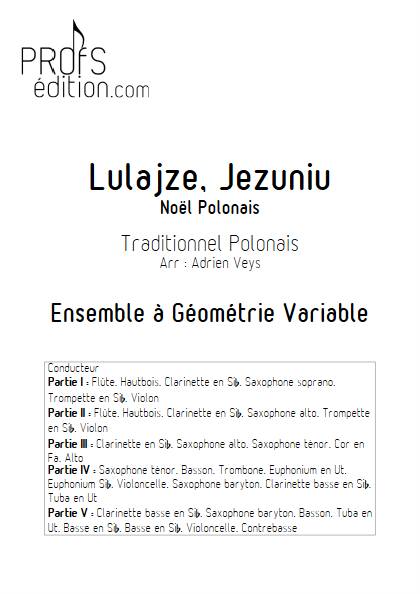 Lulajze, Jezuniu - Ensemble Variable - TRADITIONNEL POLONAIS - front page