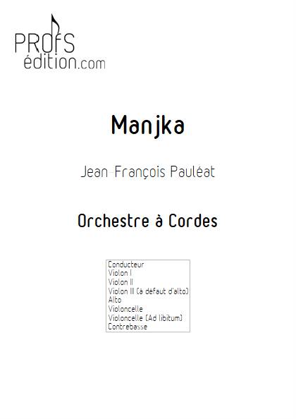 Manjka - Orchestre à cordes - PAULEAT J. F. - front page