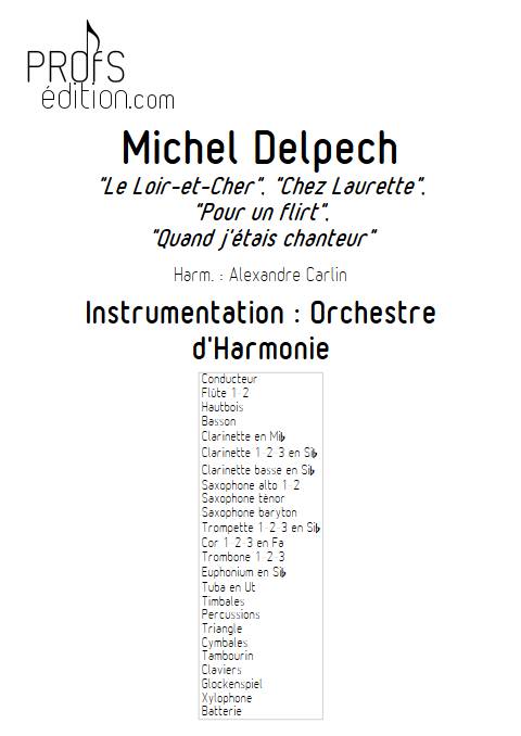 Michel Delpech - Orchestre d'Harmonie - DIVERS - front page