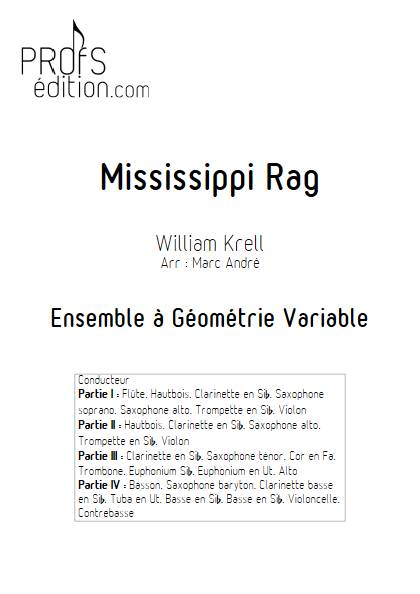 Mississippi Rag - Ensemble Variable - KRELL W. - front page