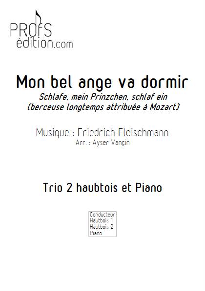 Mon bel ange va dormir - Trio 2 hautbois et piano - FLEISCHMANN F. - front page