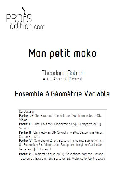 Mon petit Moko - Ensemble Variable - BOTREL T. - front page