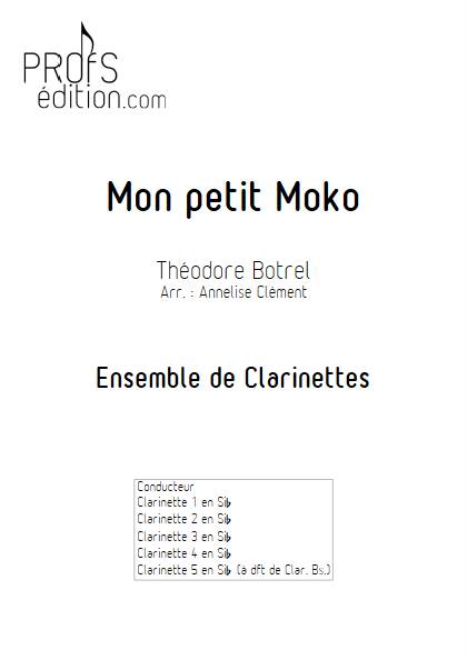 Mon petit Moko - Ensemble de Clarinettes - BOTREL T. - front page