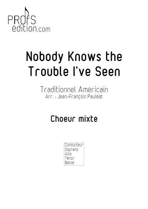 Nobody knows - Chœur mixte - TRADITIONNEL AMERICAIN - front page