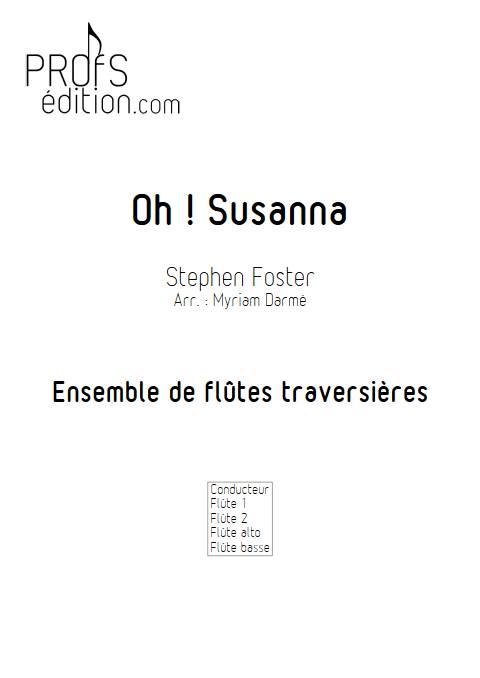 Oh Susanna - Ensemble de Flûtes - FOSTER S. - front page