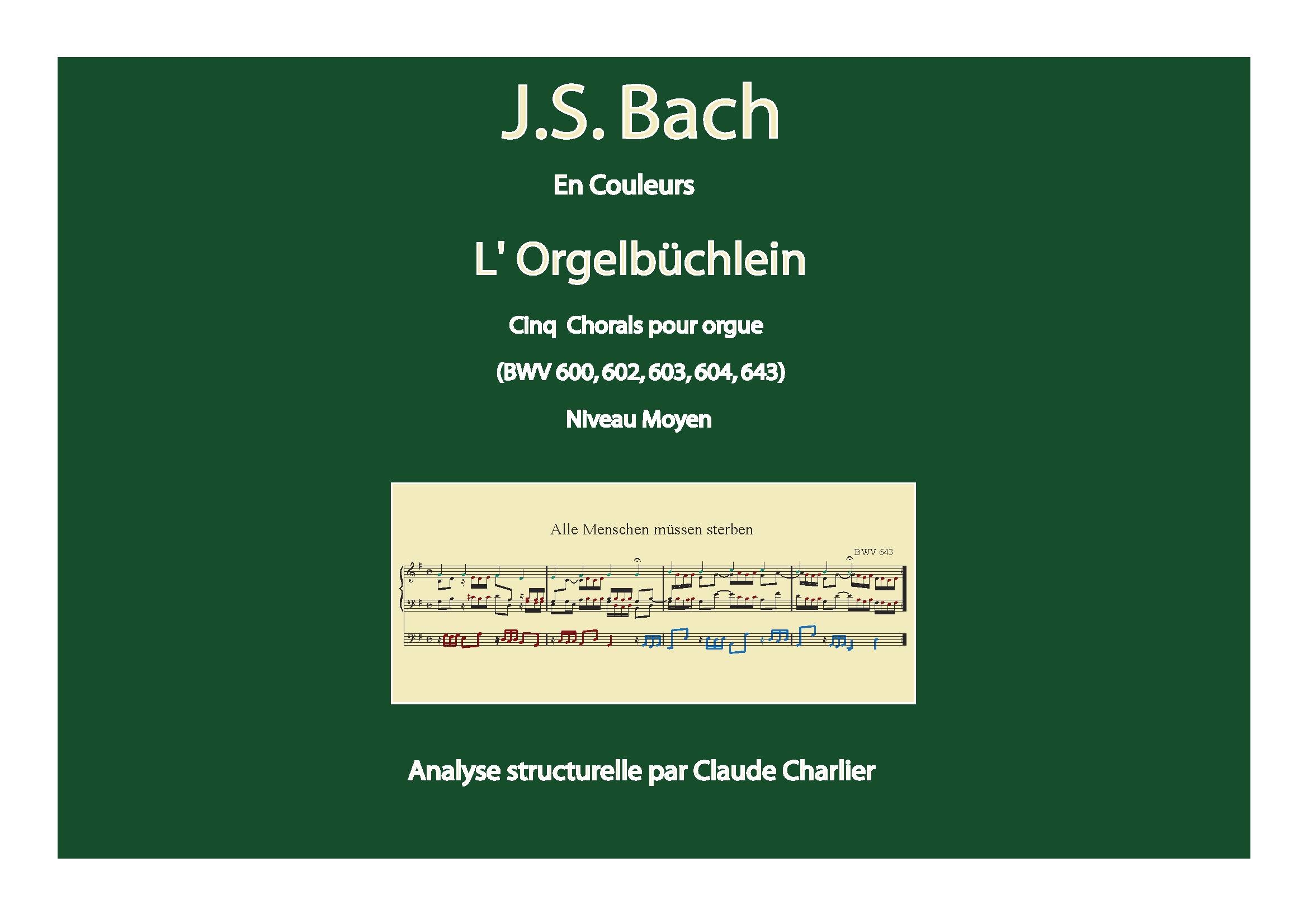 Orgelbüchlein - Analyse Musicale - CHARLIER C. - front page