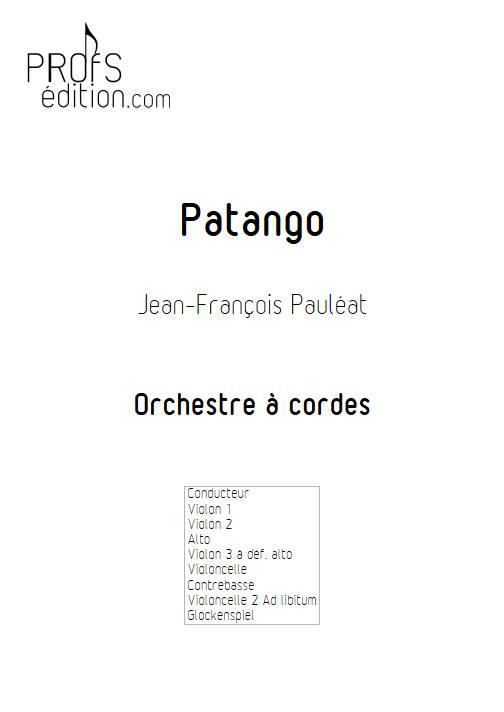 Patango - Orchestre à cordes - PAULEAT J. F. - front page
