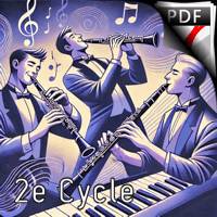 Petit Blues - Trio de Clarinettes & Piano - BIGOT T.