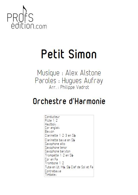 Petit Simon - Orchestre d'harmonie - ALSTONE A. - front page