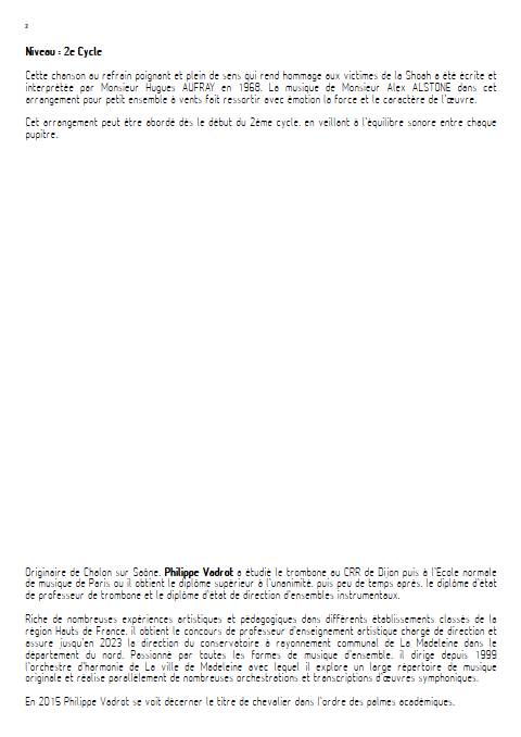 Petit Simon - Orchestre d'harmonie - ALSTONE A. - Educationnal sheet