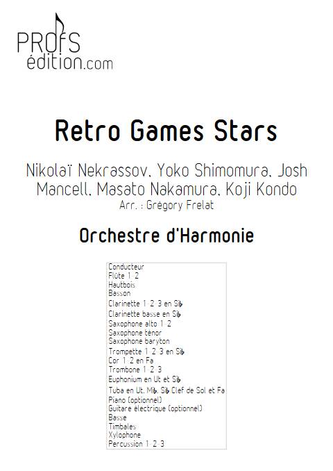 Retro Games Stars - Orchestre d'harmonie - DIVERS - front page